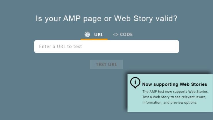 Google AMP testing tool